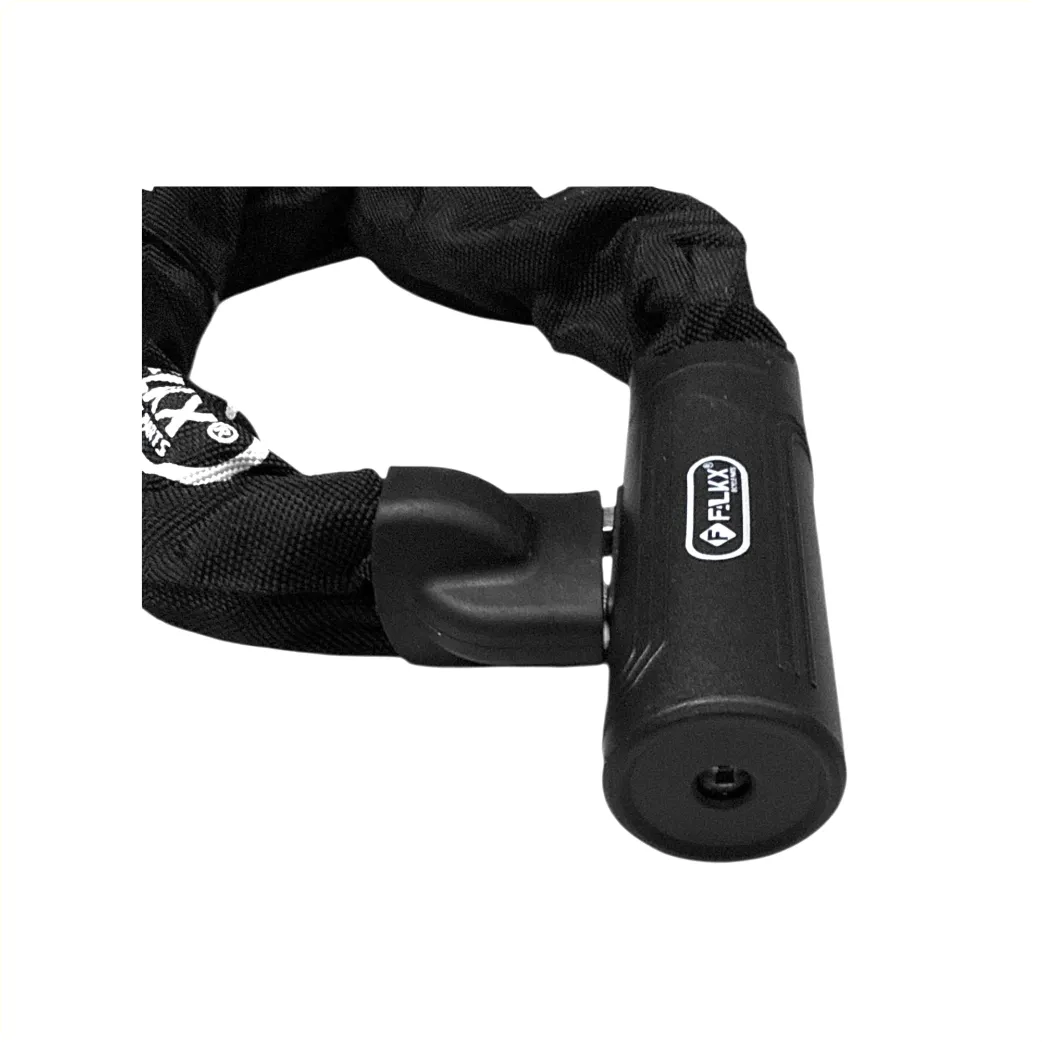 Bicycle Lock Black 8mm x 110cm Chain Lock ART2 City Bike E-bike