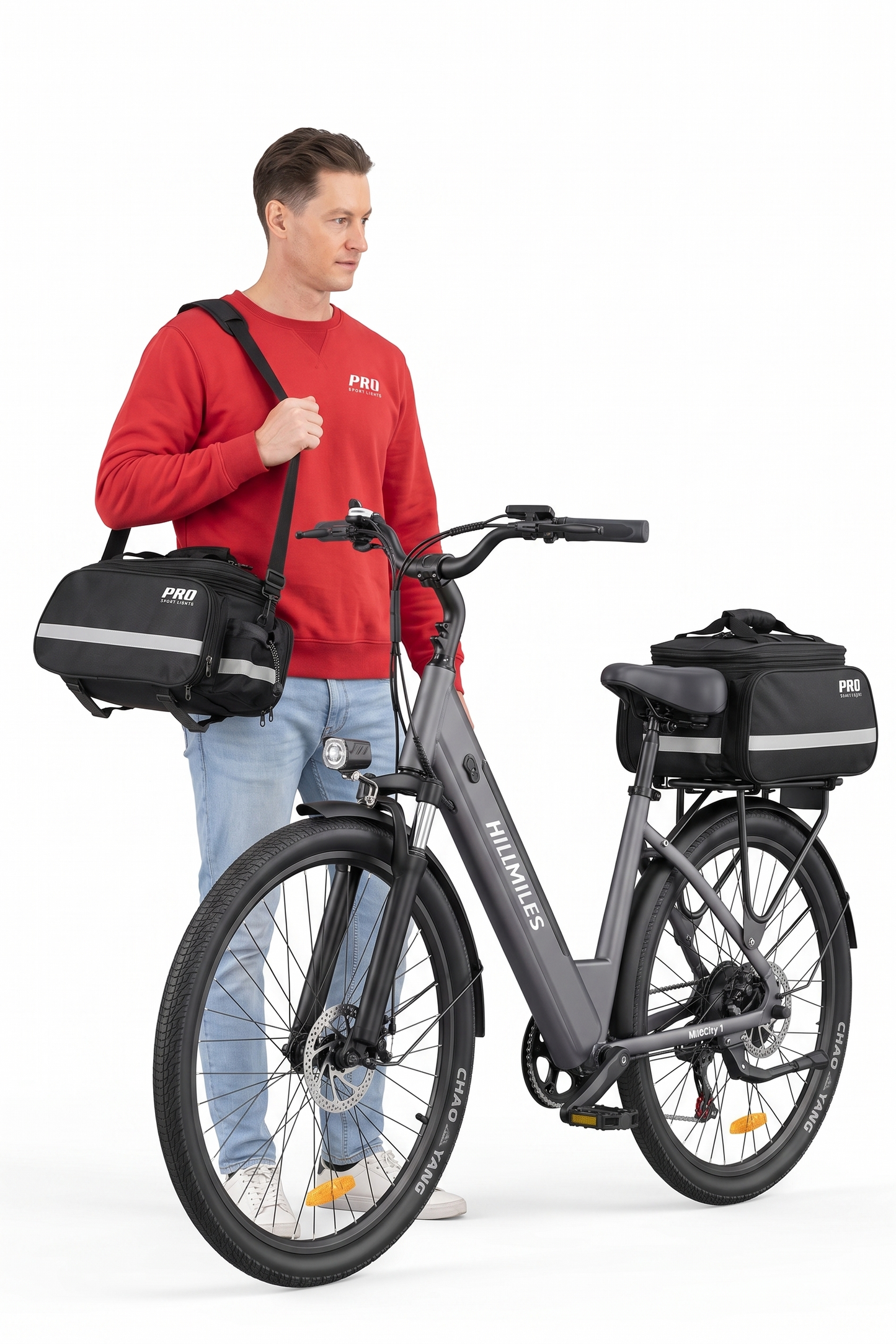 Fietstas Bagagedrager Achter – Uitbreidbaar 8 tot 20 Liter – met Regenhoes - Reflecterend kopen online