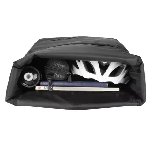 Fietstas Enkel 15 tot 20 Liter met Schouderriem Zwart Reflectoren Waterdicht Kopen Online