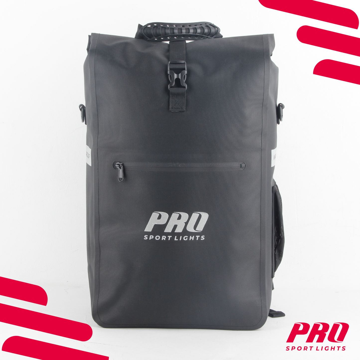 Bike Bag Single 26 Liters Waterproof Pannier Backpack Black Electric Bikes
