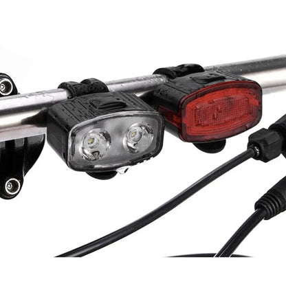 LED-pyöränvalosarja – USB-ladattava etu- ja takavalo