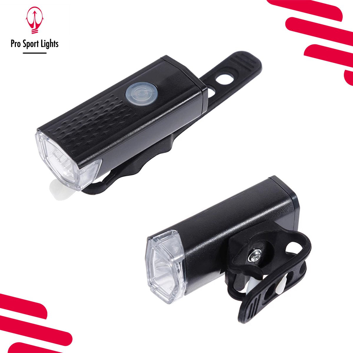Fietsverlichting Koplamp USB Oplaadbaar - LED voorlicht Kopen Online