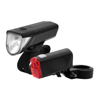 LED-pyöränvalosarja – 30 lm etuvalo ja takavalo