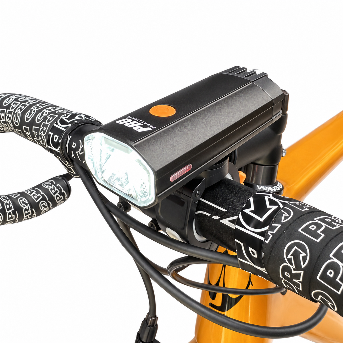 Set luci bici LED 1200 + 120 lumen – USB-C