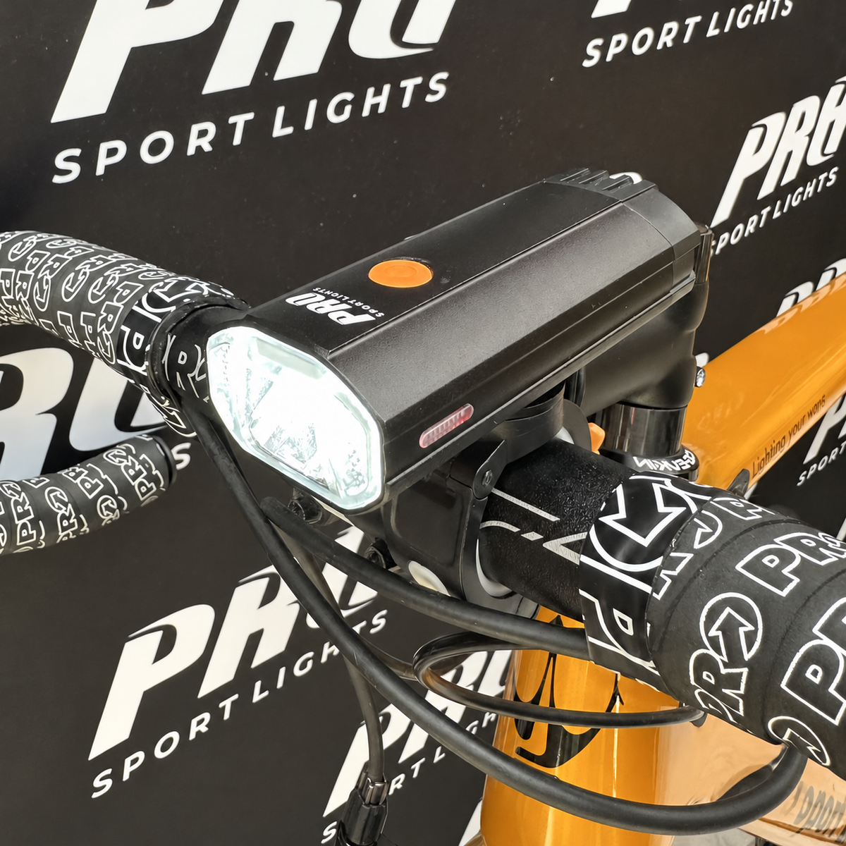 Set luci bici LED 1200 + 120 lumen – USB-C