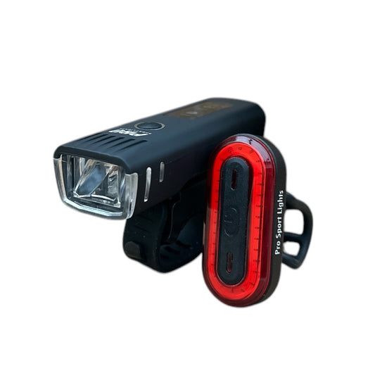 Fietsverlichting Set USB Oplaadbaar 450 en 100 Lumen Koplamp Fiets Achterlicht kopen online
