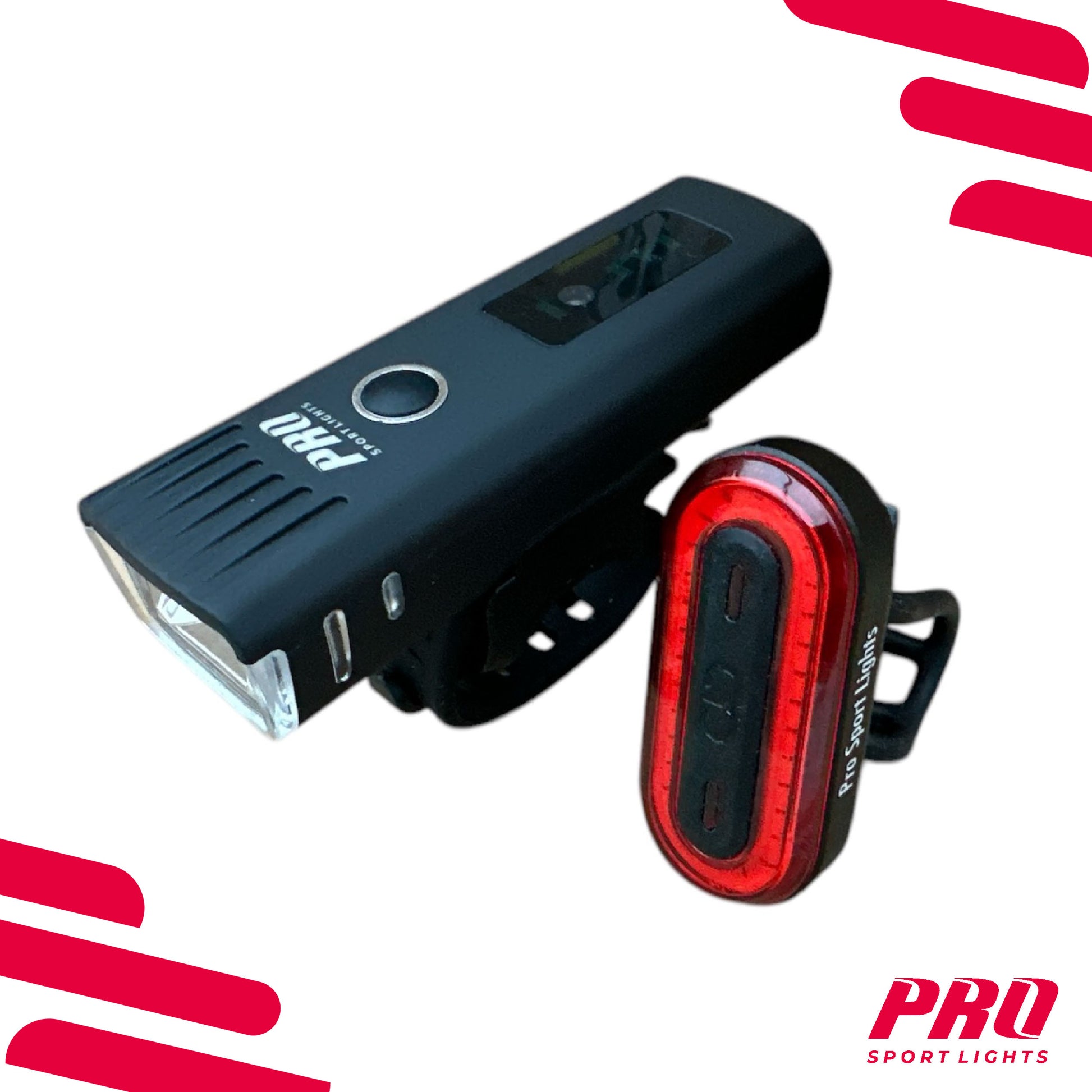 Fietsverlichting Set USB Oplaadbaar 450 en 100 Lumen Koplamp Fiets Achterlicht kopen online