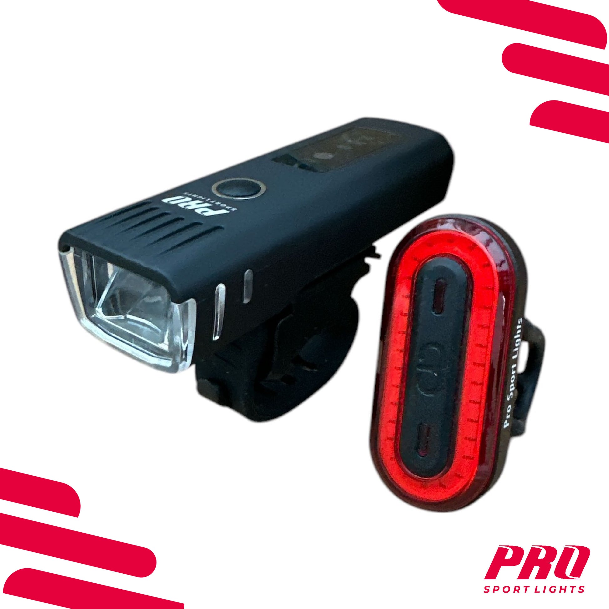 Fietsverlichting Set USB Oplaadbaar 450 en 100 Lumen Koplamp Fiets Achterlicht kopen online
