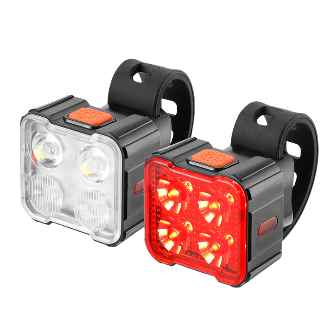 Fietsverlichting set LED 260 en 40 Lumen USB Oplaadbaar Kopen Online