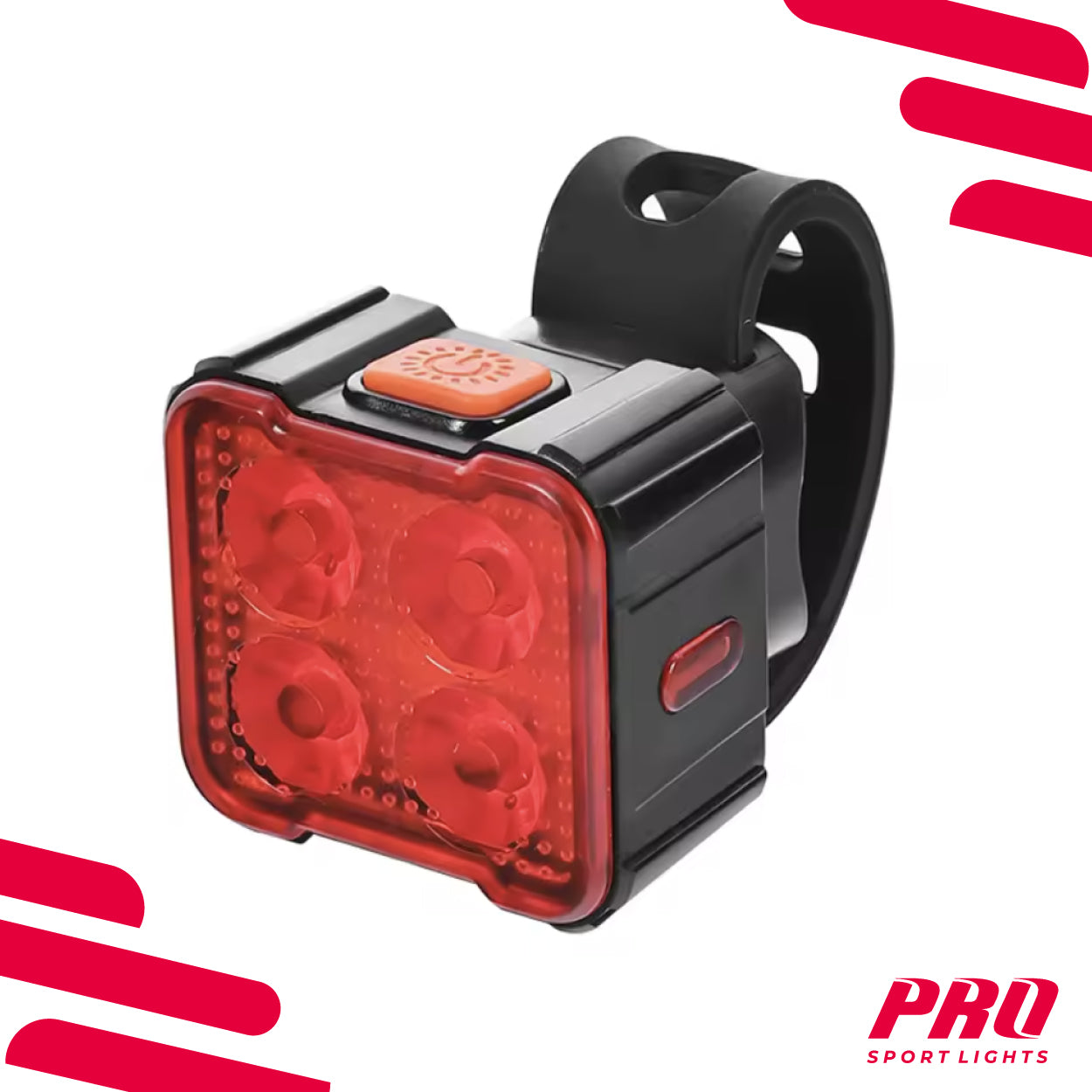 Fietsverlichting set LED 260 en 40 Lumen Voorlicht Achterlicht USB Oplaadbaar Kopen Online