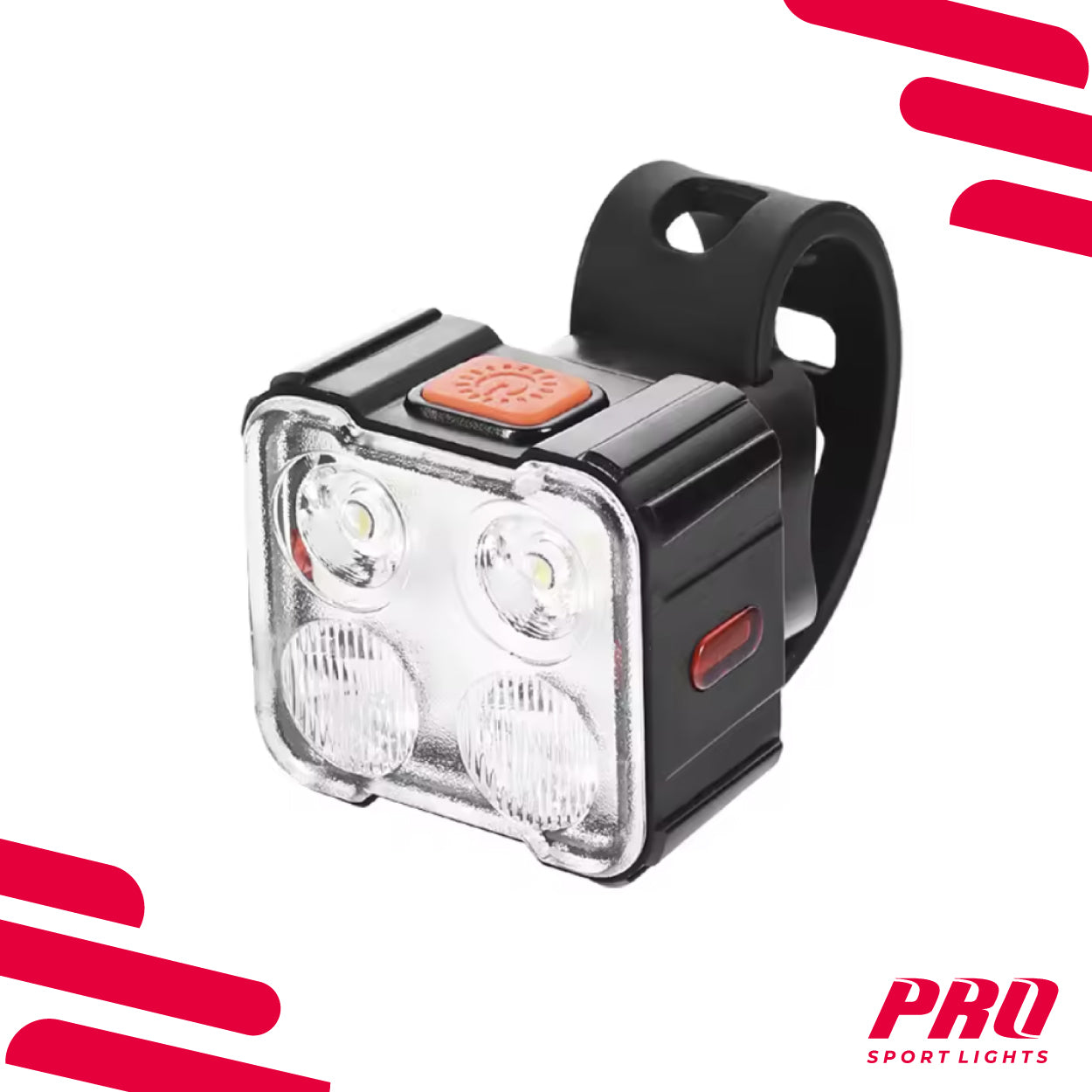 Fietsverlichting set LED 260 en 40 Lumen Voorlicht Achterlicht USB Oplaadbaar Kopen Online