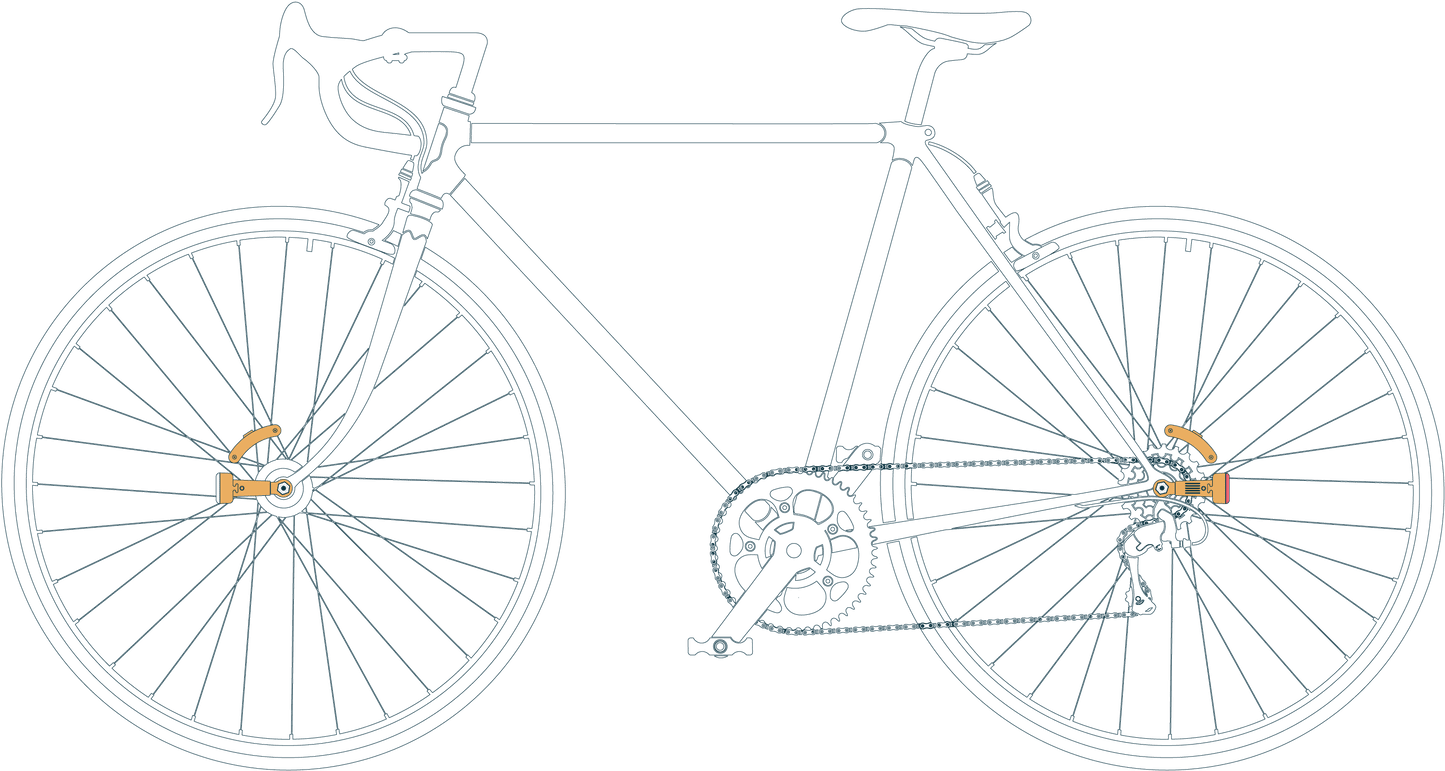 Fietsverlichtingsset Reelight Magnetische Fietslampen Voorlicht En Achterlicht kopen