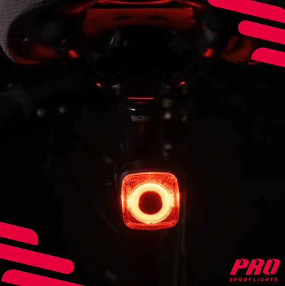 Pro Sport Lights USB-C-valosarja – 100 luksin etuvalo ja takavalo
