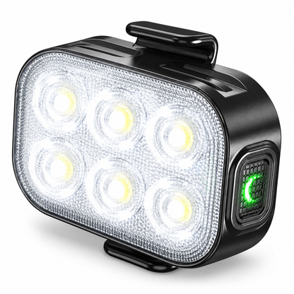 LED-cykellygtesæt 200/50 lumen – for- og baglygte