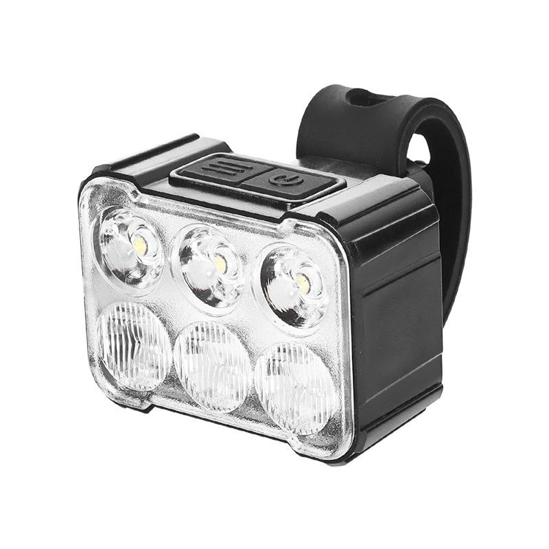 Fietsverlichtingsset Voorlicht en Achterlicht 360 en 50 Lumen LED USB Oplaadbaar kopen online