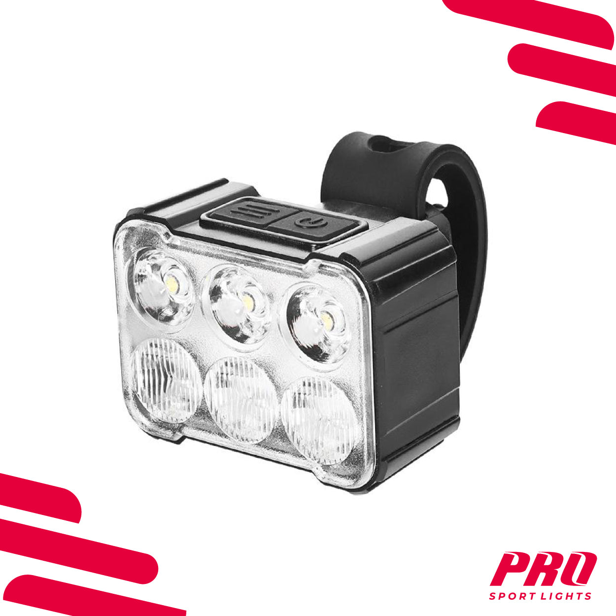 Fietsverlichtingsset Voorlicht en Achterlicht 360 en 50 Lumen LED USB Oplaadbaar Kopen Online