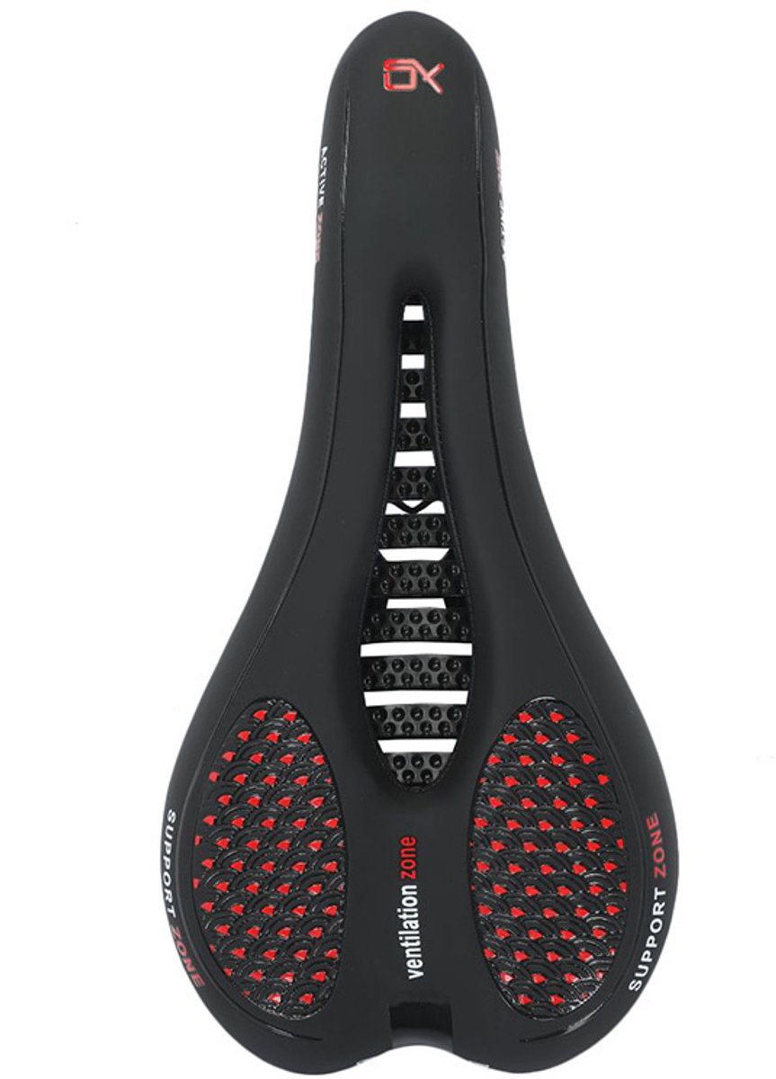 Fietszadel Comfort Zadel Heren Zachte Foam 28x13 - Ergonomisch - Waterproof Kopen Online