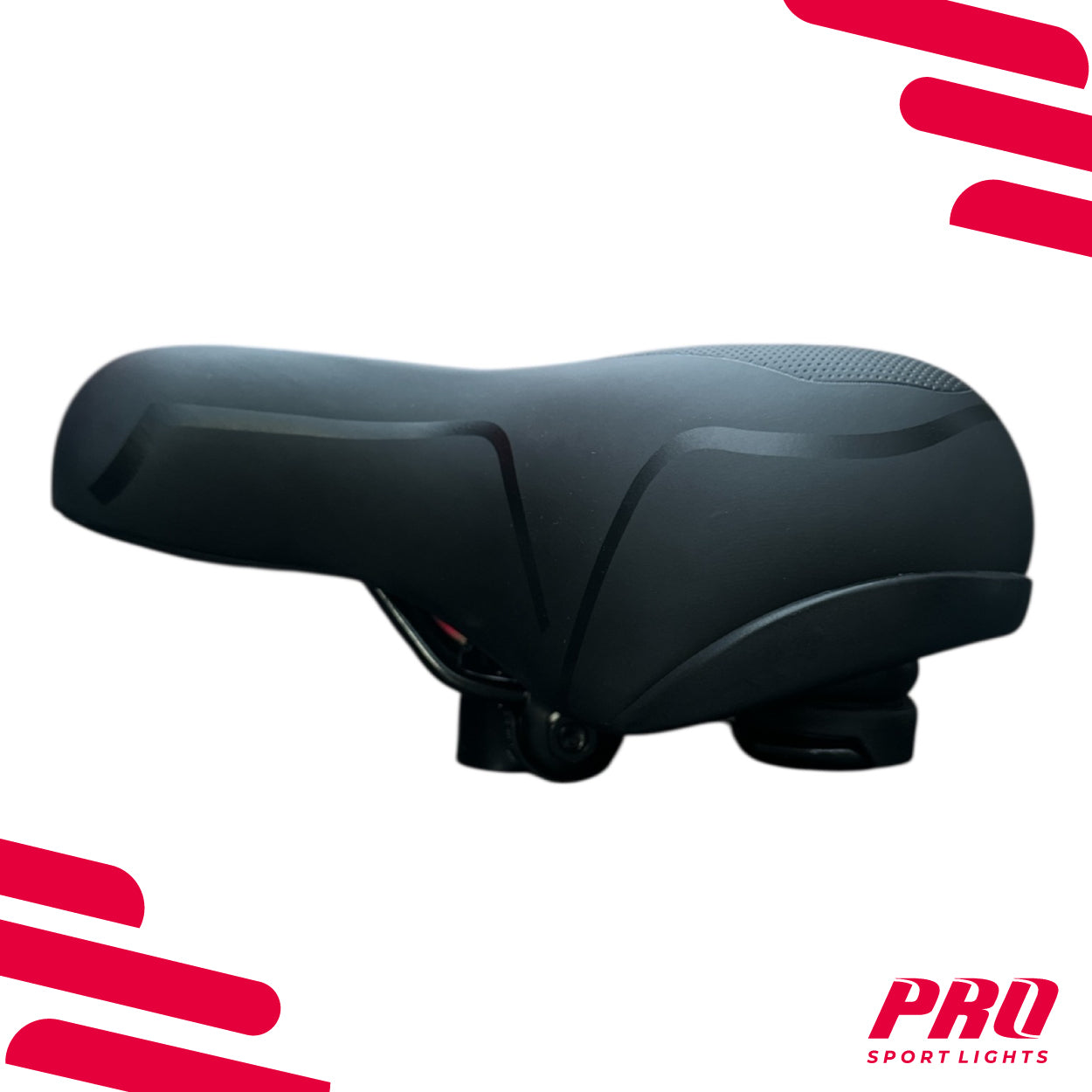 Fietszadel Dames Heren Comfort Essential II Selle 250x200mm Zwart Kopen Online