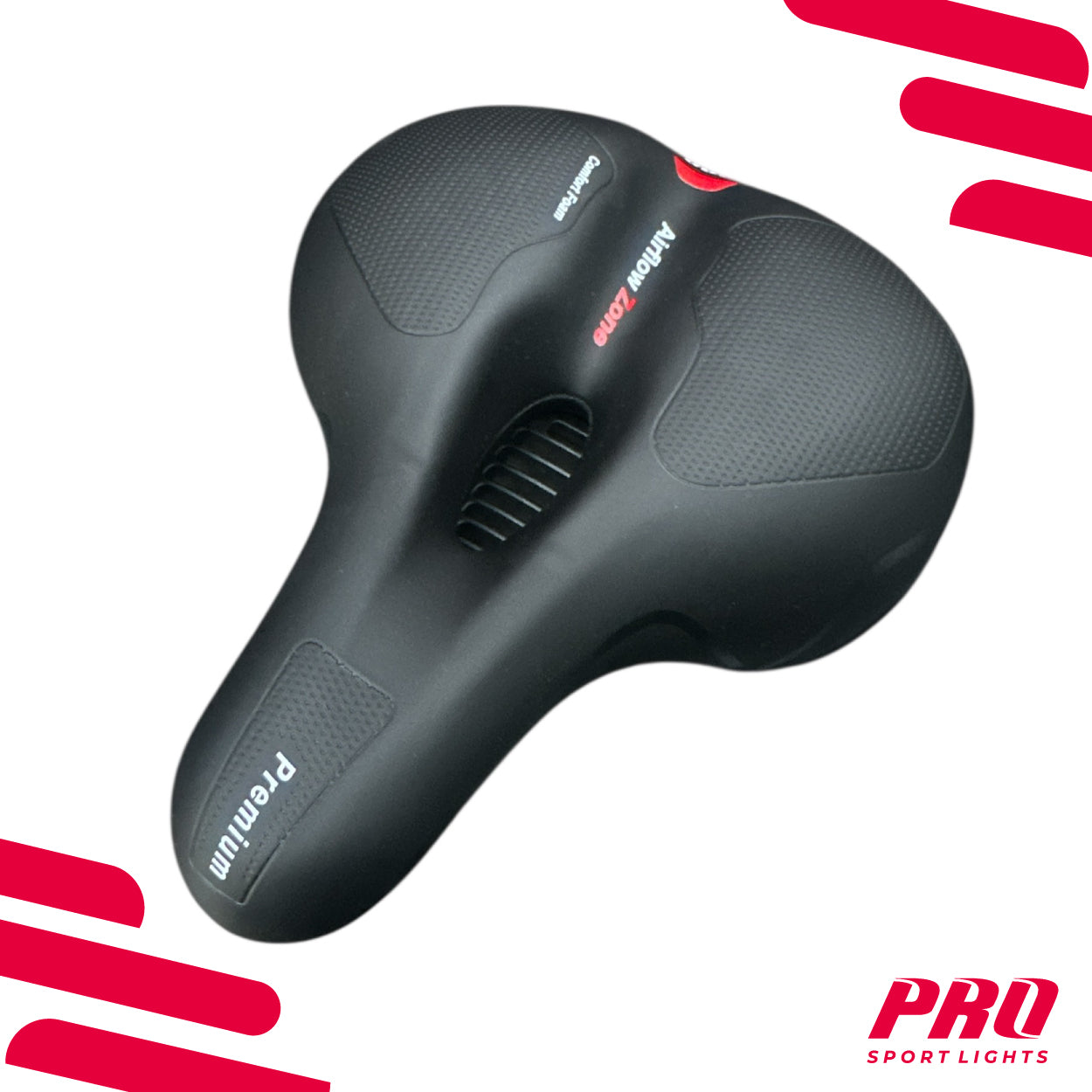 Fietszadel Dames Heren Comfort Essential II Selle 250x200mm Zwart Kopen Online