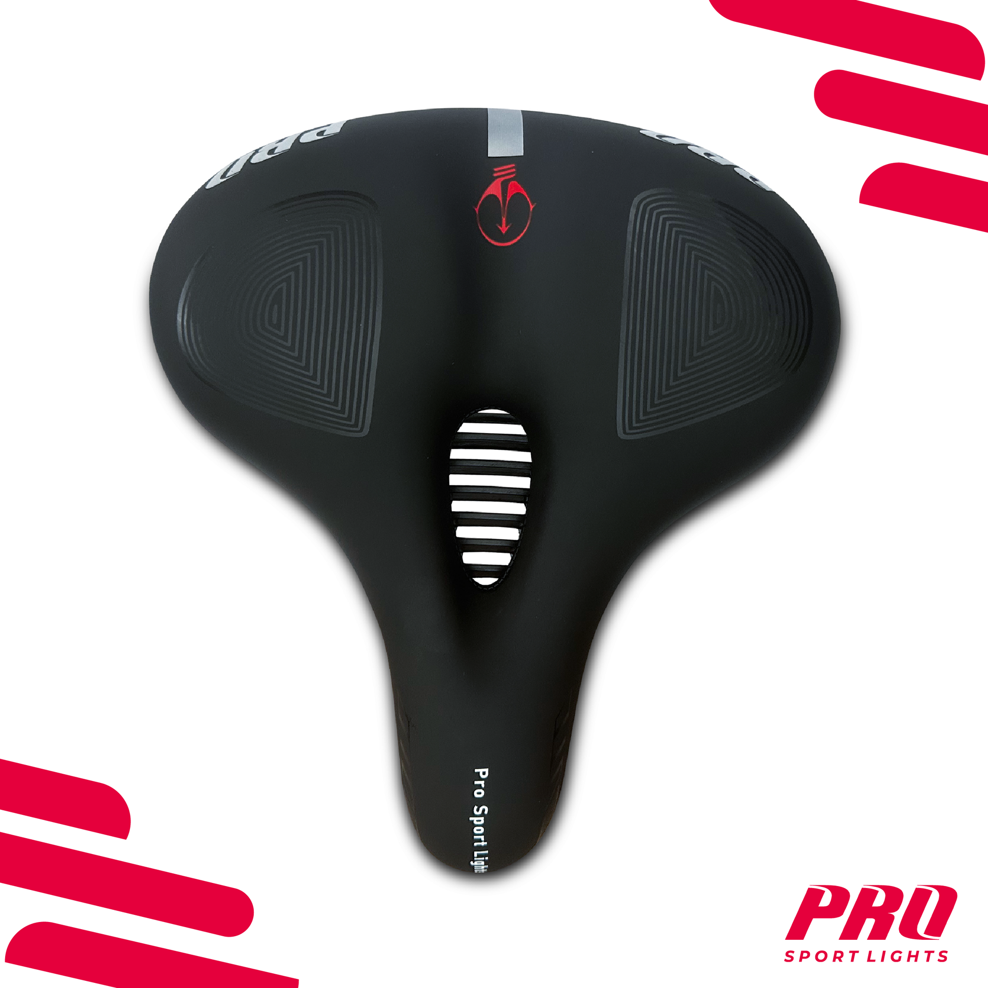 Fietszadel  Dames Heren Selle Gel Premium Royal Zadel Fiets Comfort - Zwart Kopen Online