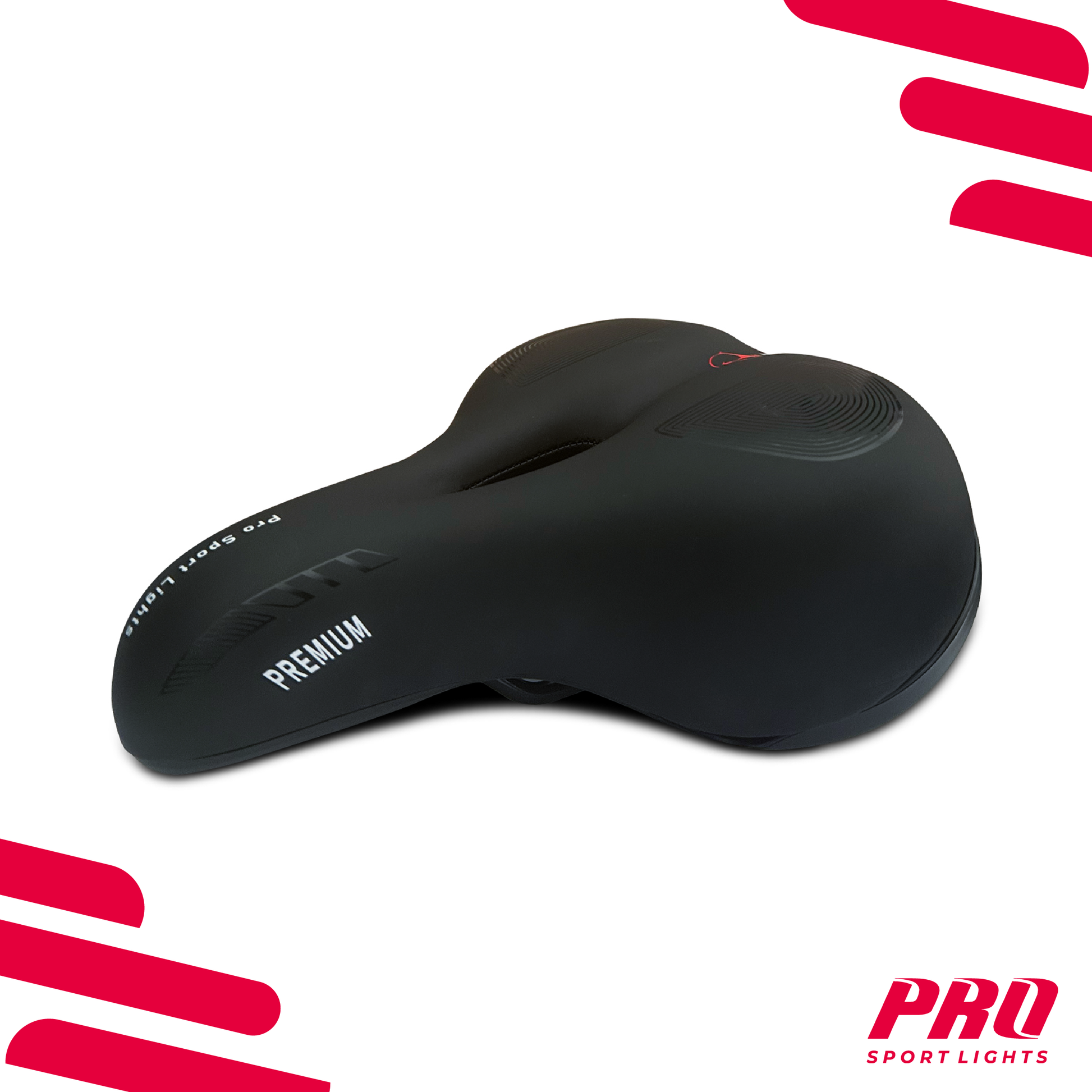 Fietszadel  Dames Heren Selle Gel Premium Royal Zadel Fiets Comfort - Zwart Kopen Online