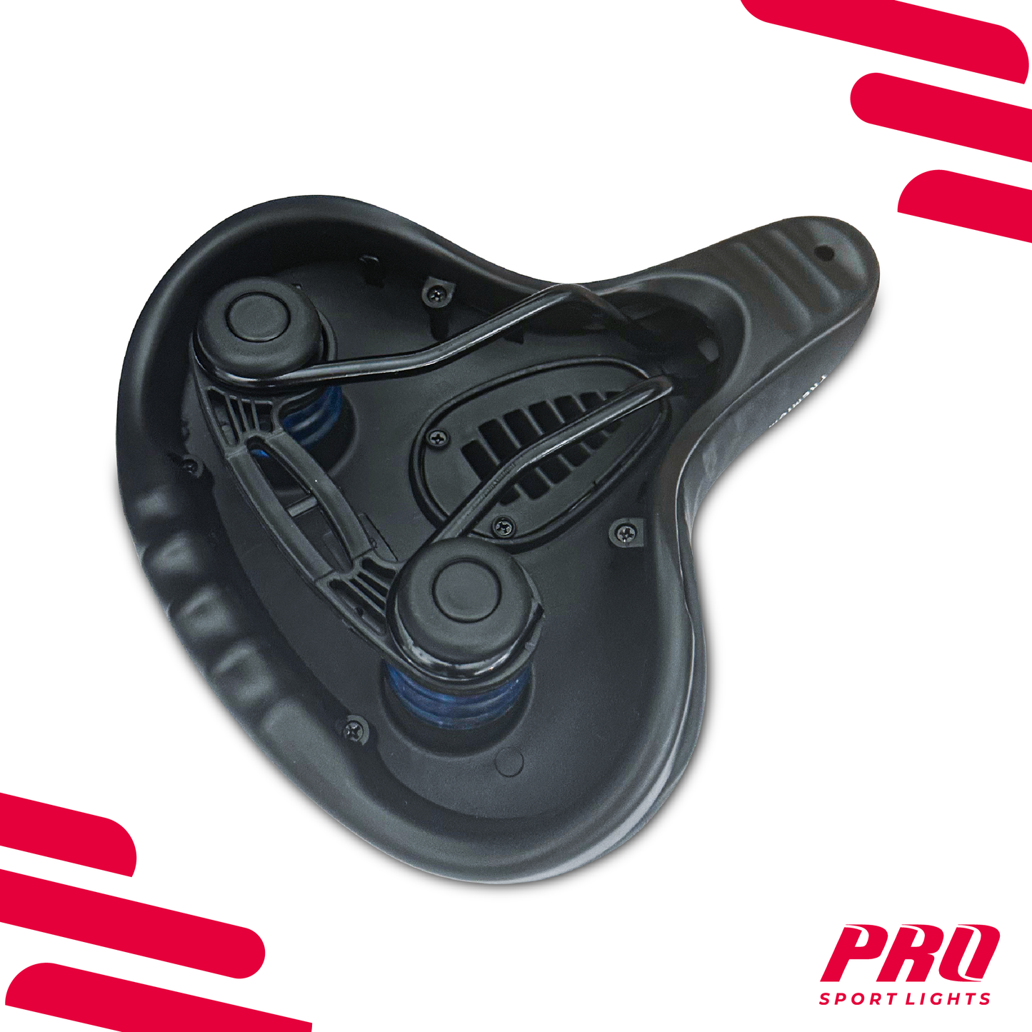 Fietszadel  Dames Heren Selle Gel Premium Royal Zadel Fiets Comfort - Zwart Kopen Online