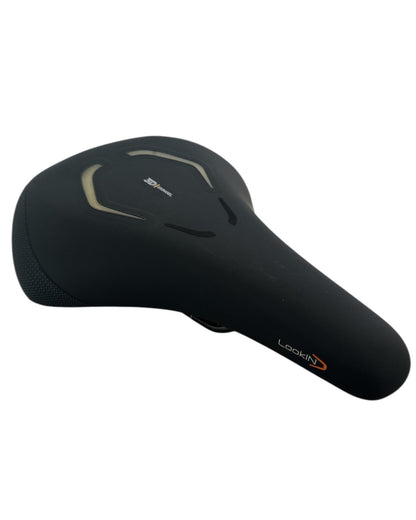 Selle Royal Lookin Comfort -unisex-satula – musta, 270 × 200 mm