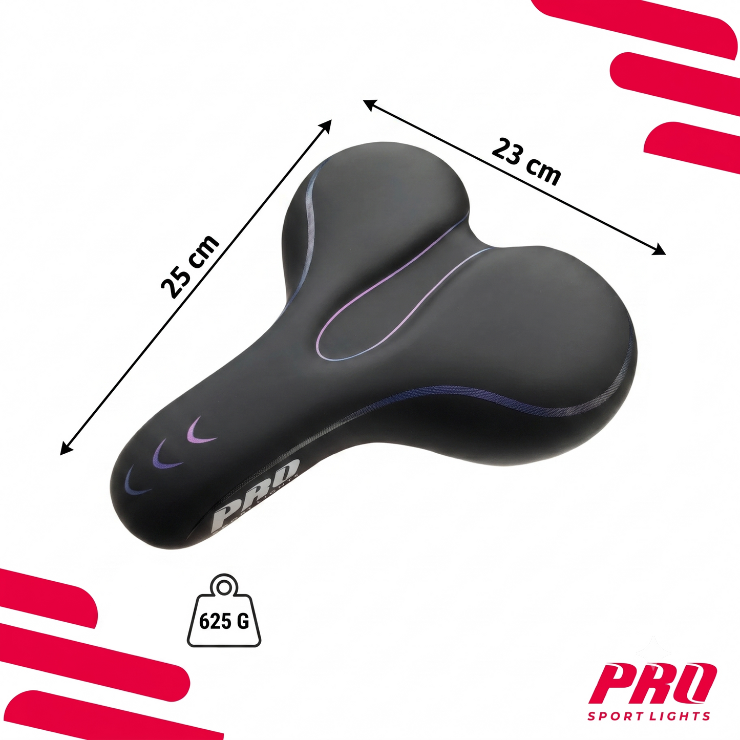 Fietszadel Dames Heren Zadel Royal Premium Fiets Selle Unisex Paars Ebike Stadsfiets Kopen Online