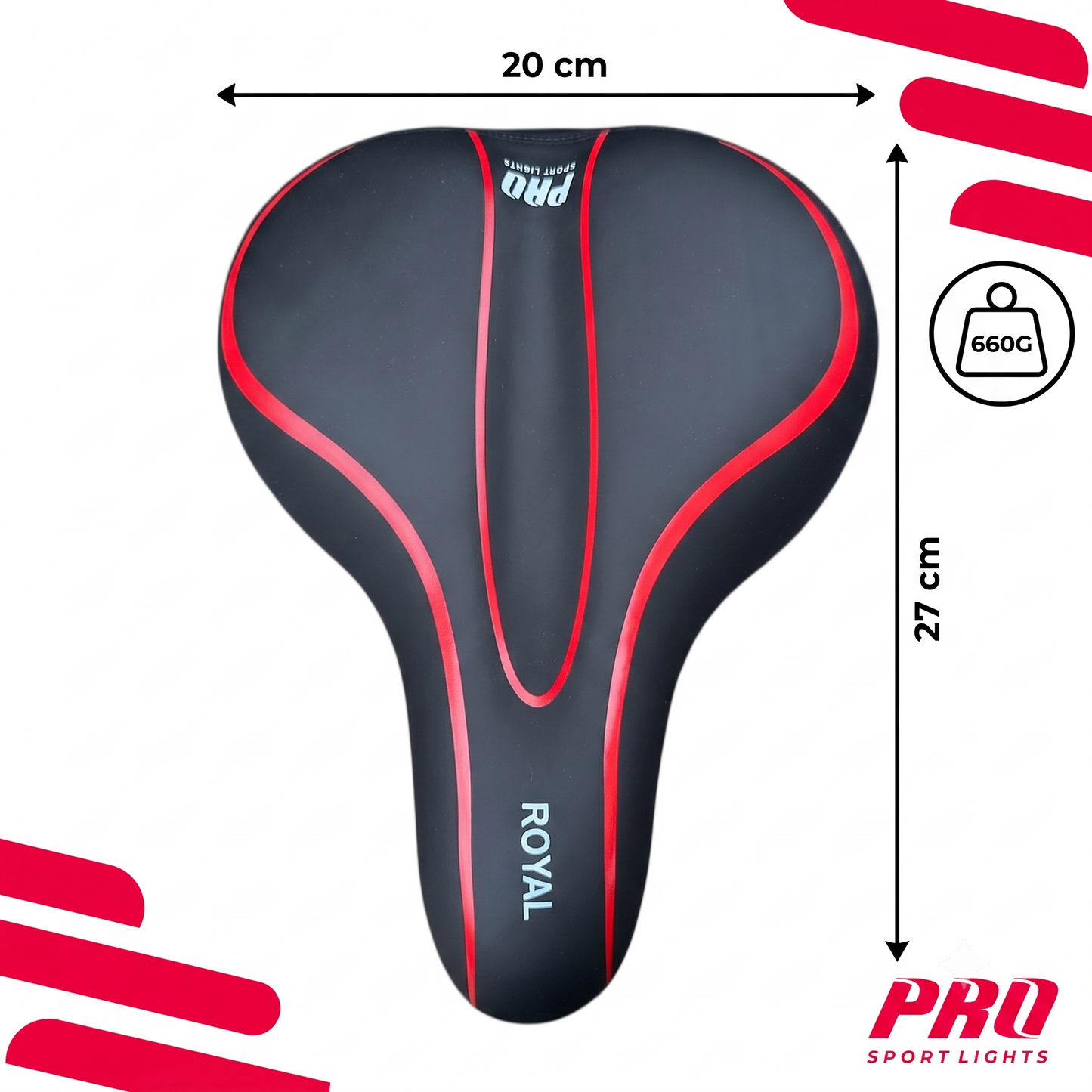 Fietszadel Dames Zadel Premium Gel Comfort 270x200 mm Selle Fiets e-bike Speed Pedelec Kopen Online