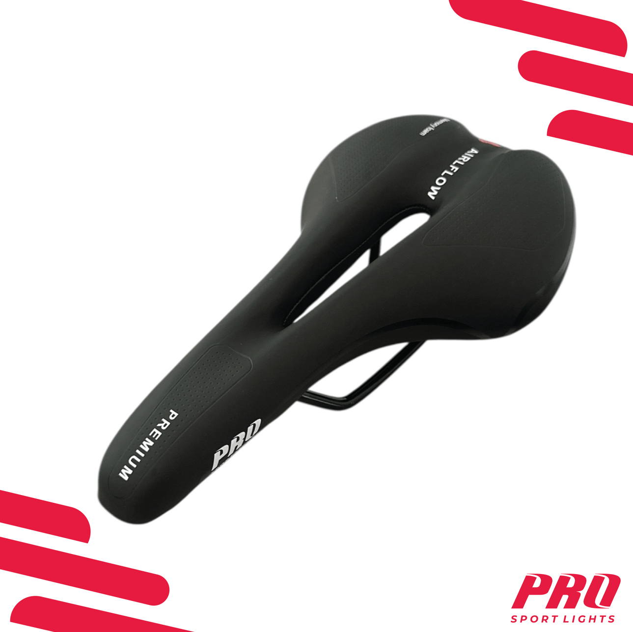 Fietszadel Heren Cloud Trail Zwart Memory Foam 280x150 mm Pro Sport Lights Kopen Online