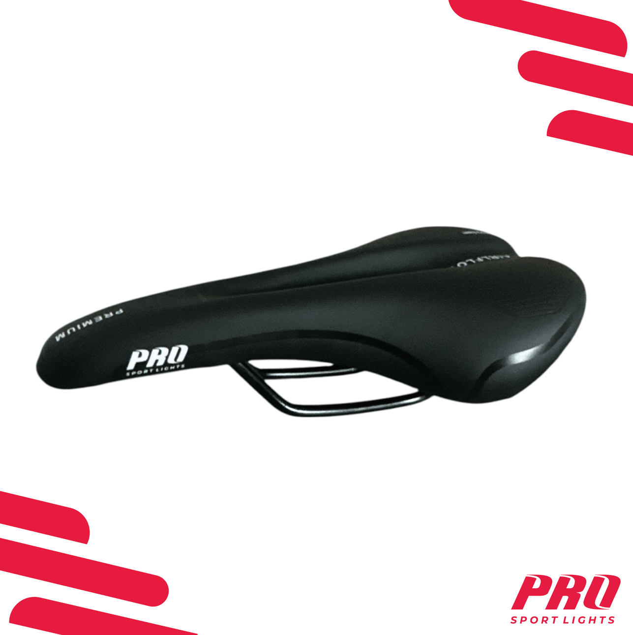 Fietszadel Heren Cloud Trail Zwart Memory Foam 280x150 mm Pro Sport Lights Kopen Online