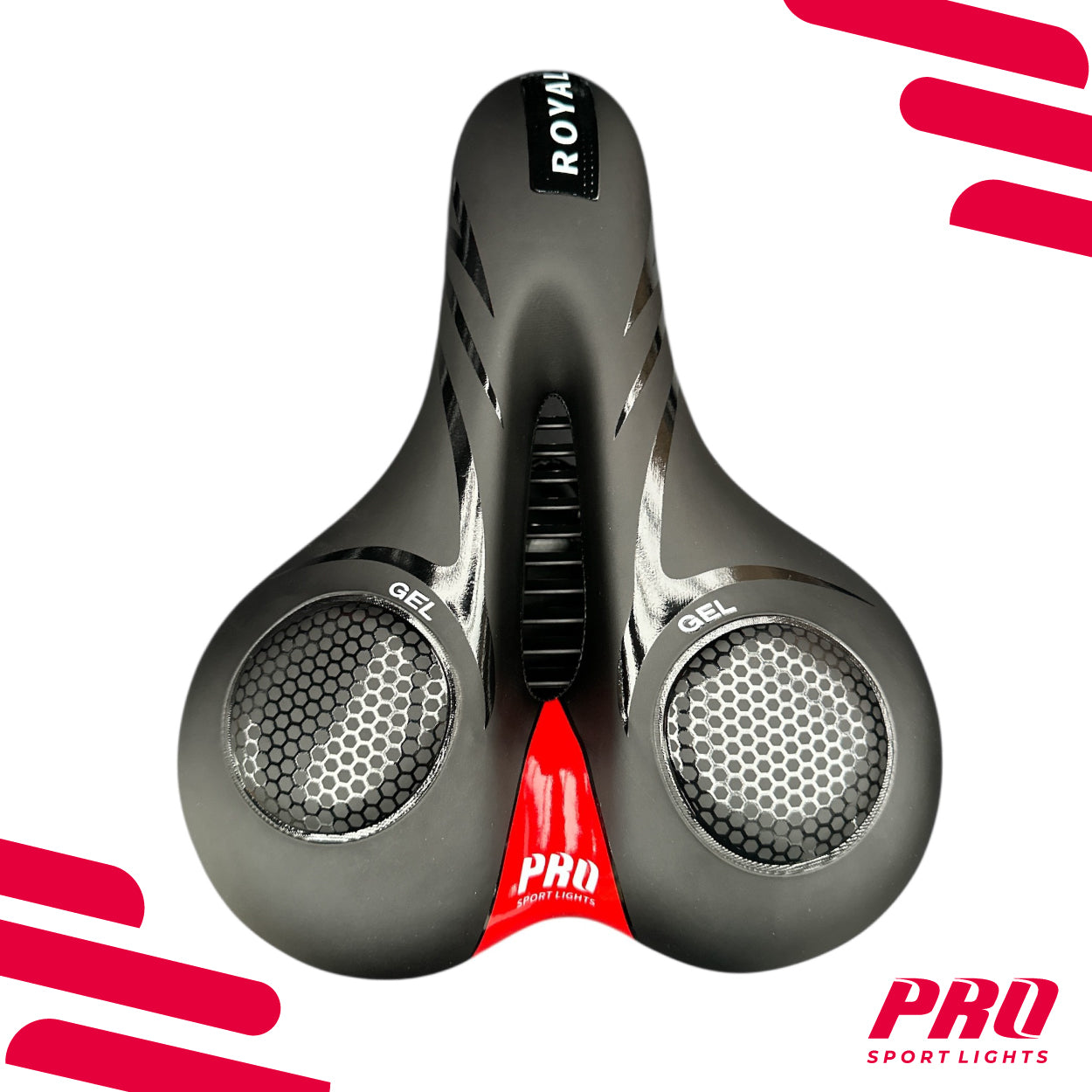 Fietszadel Heren Dames Comfort Cruiser Drifter Gel Zwart Selle Pro Sport Lights Kopen Online