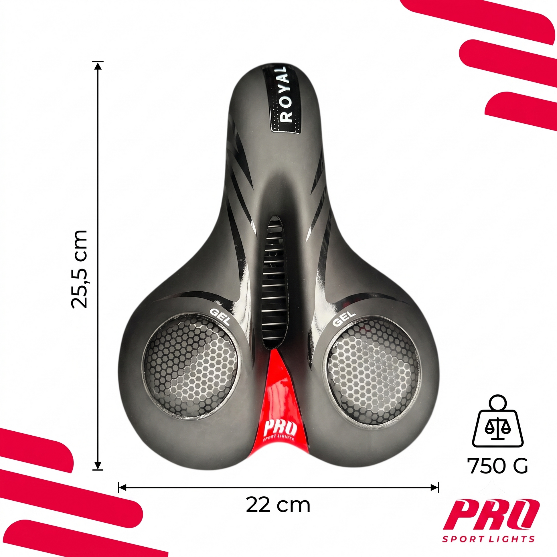 Fietszadel Heren Dames Comfort Cruiser Drifter Gel Zwart Selle Unisex Kopen Online