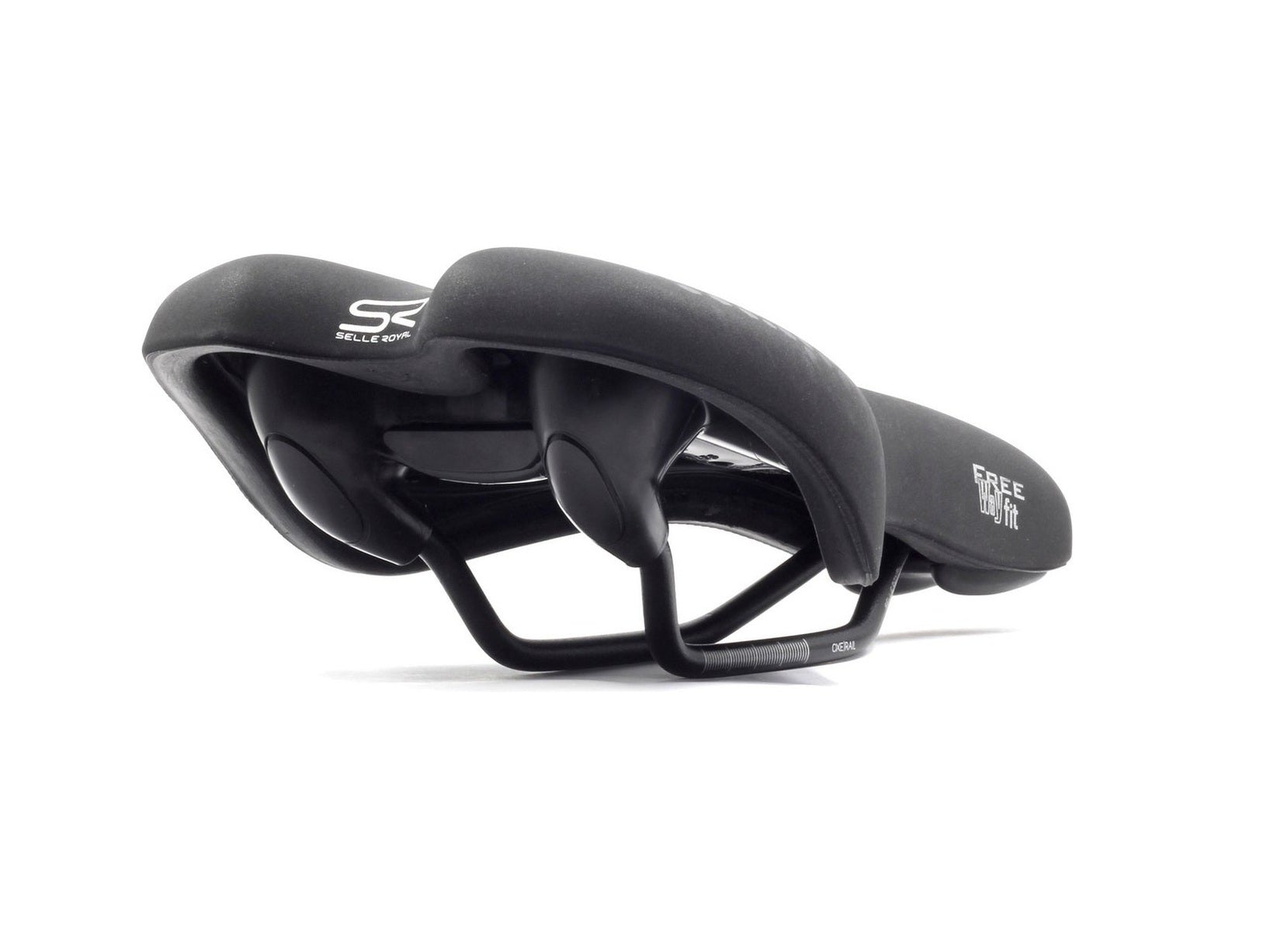 Fietszadel Heren Selle Royal Freeway Fit Zwart 27x16 cm Zadel Fiets Kopen Online