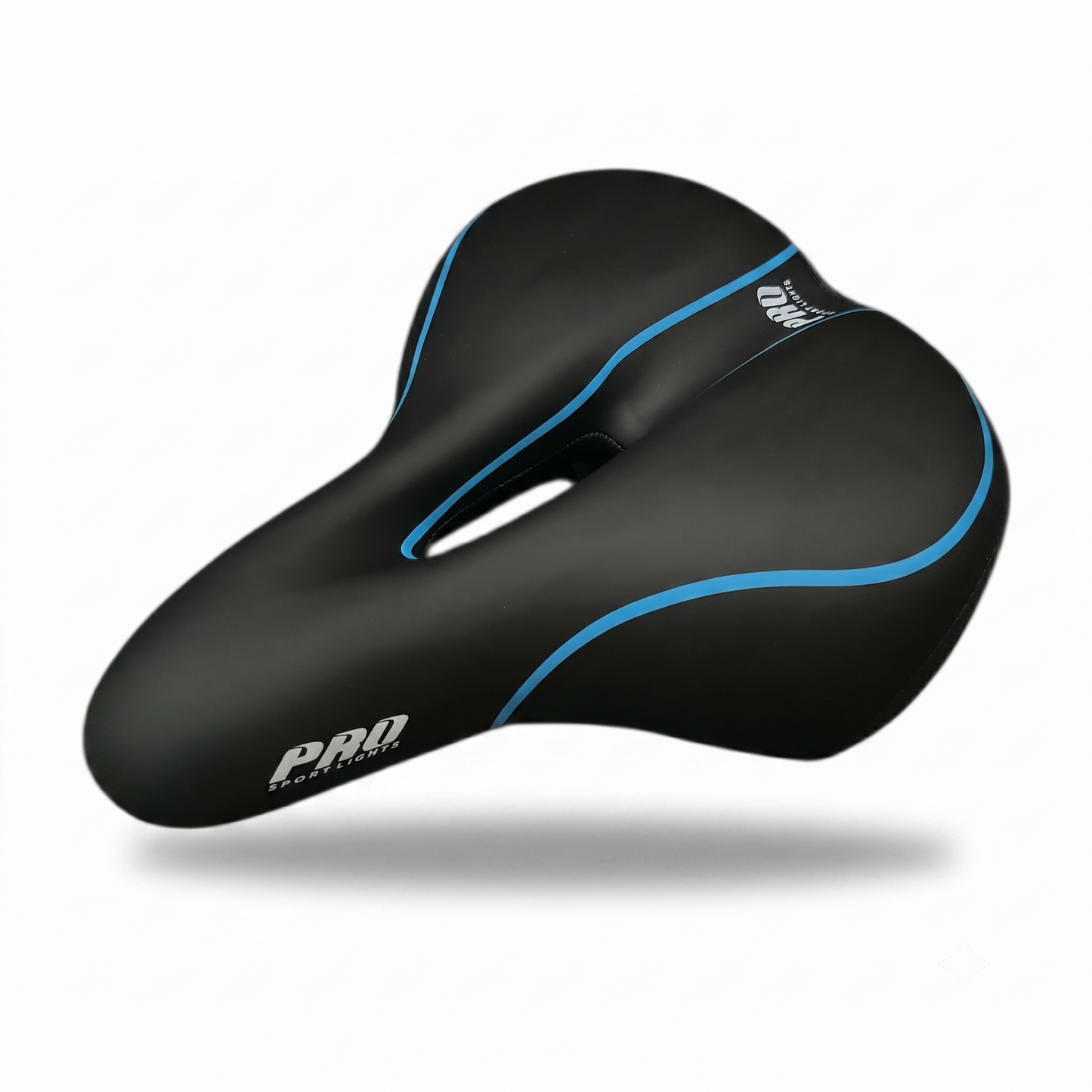 Fietszadel Heren Zadel Dames Selle City Comfort Foam Royal Fiets Zwart Blauw Kopen Online