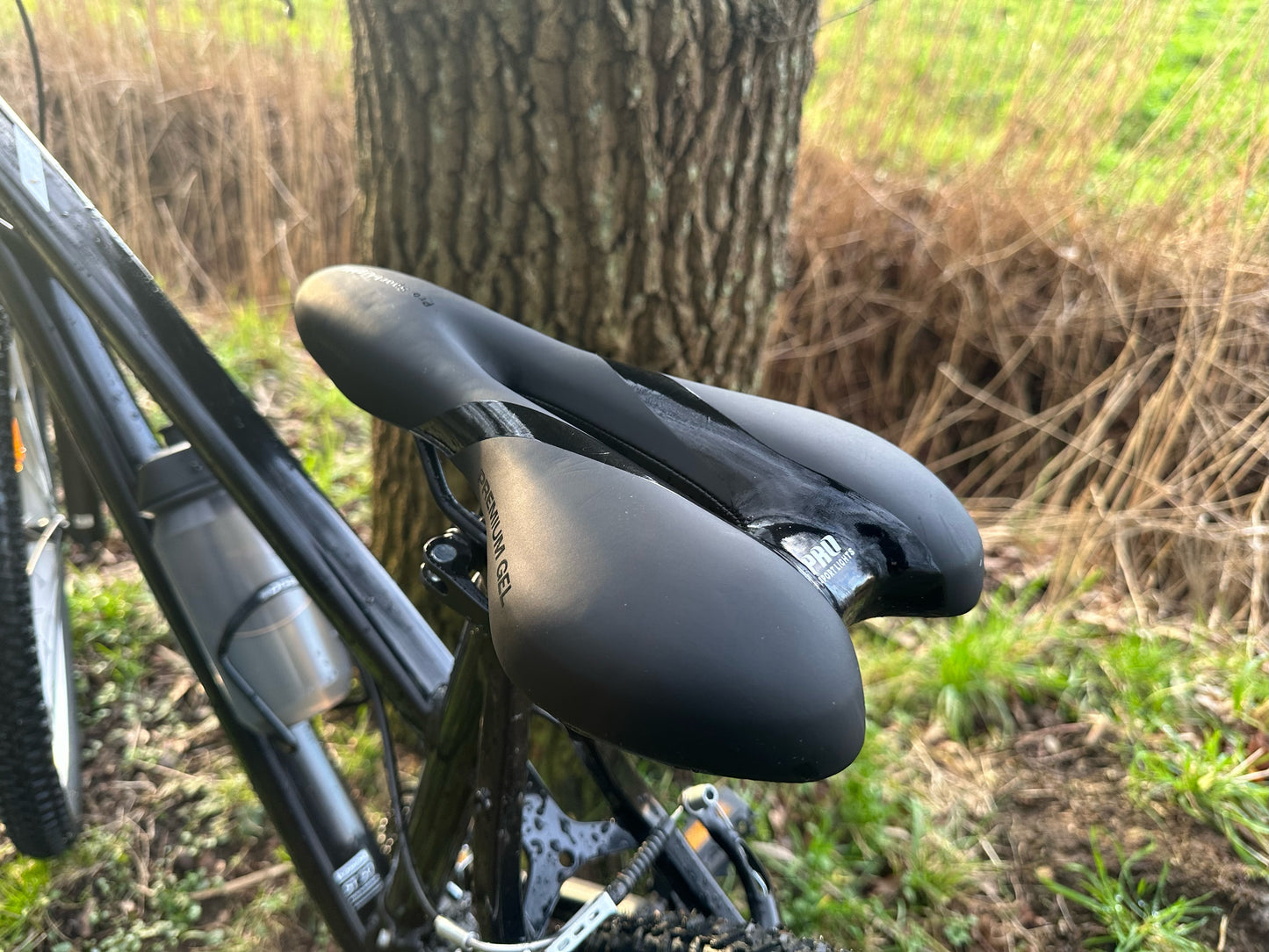 Fietszadel Pro Sport Lights Gel Comfort DamesHeren - Zwart - Premium Gel kopen