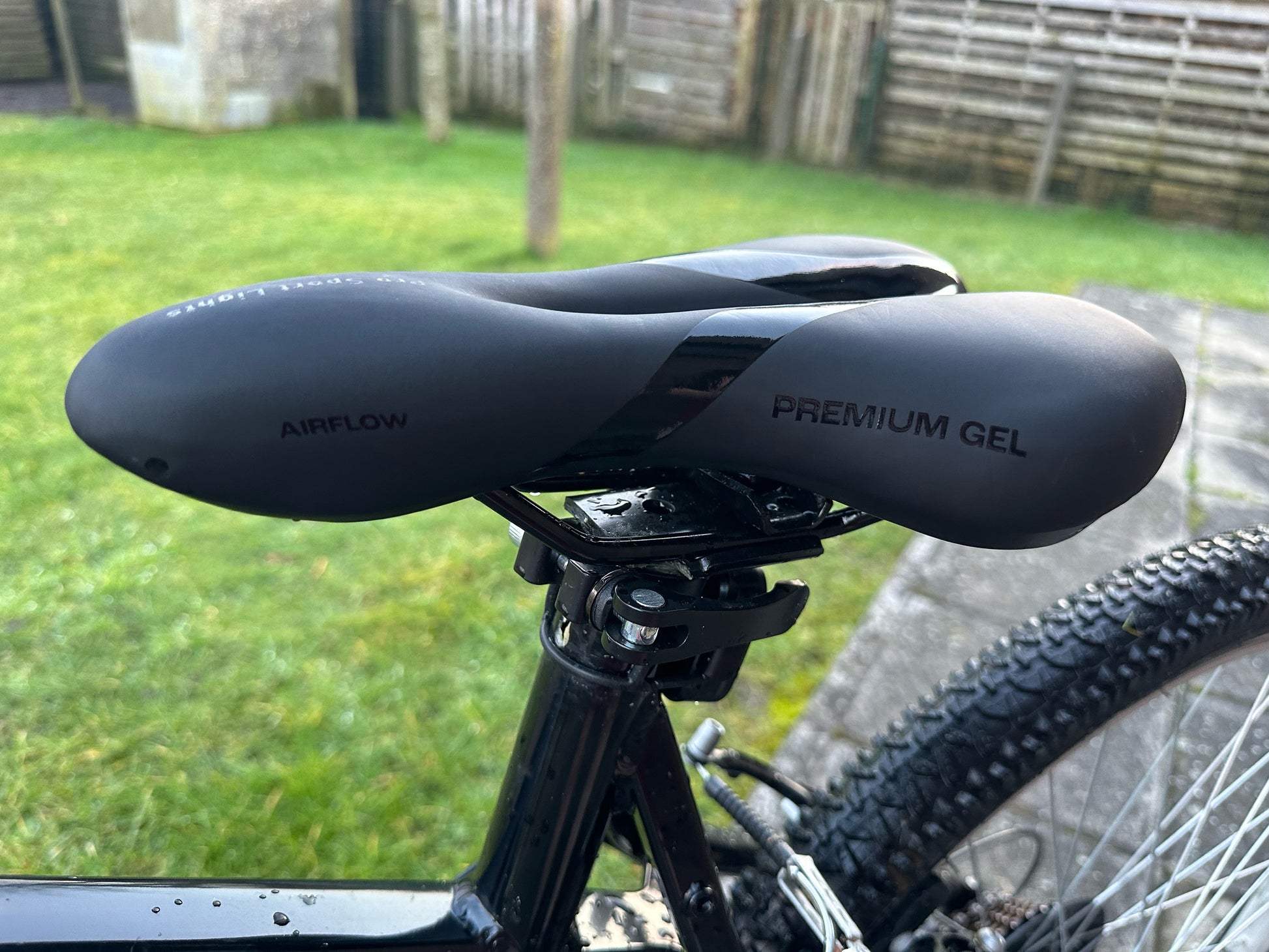 Fietszadel Pro Sport Lights Gel Comfort DamesHeren - Zwart - Premium Gel kopen