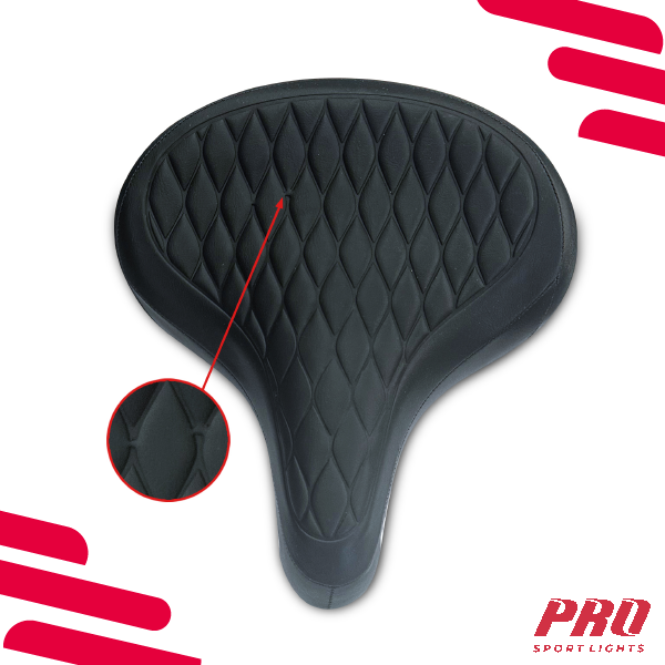 Fietszadel Pro Sport Lights Royal Cruiser - Zwart - Unisex - Foamvulling