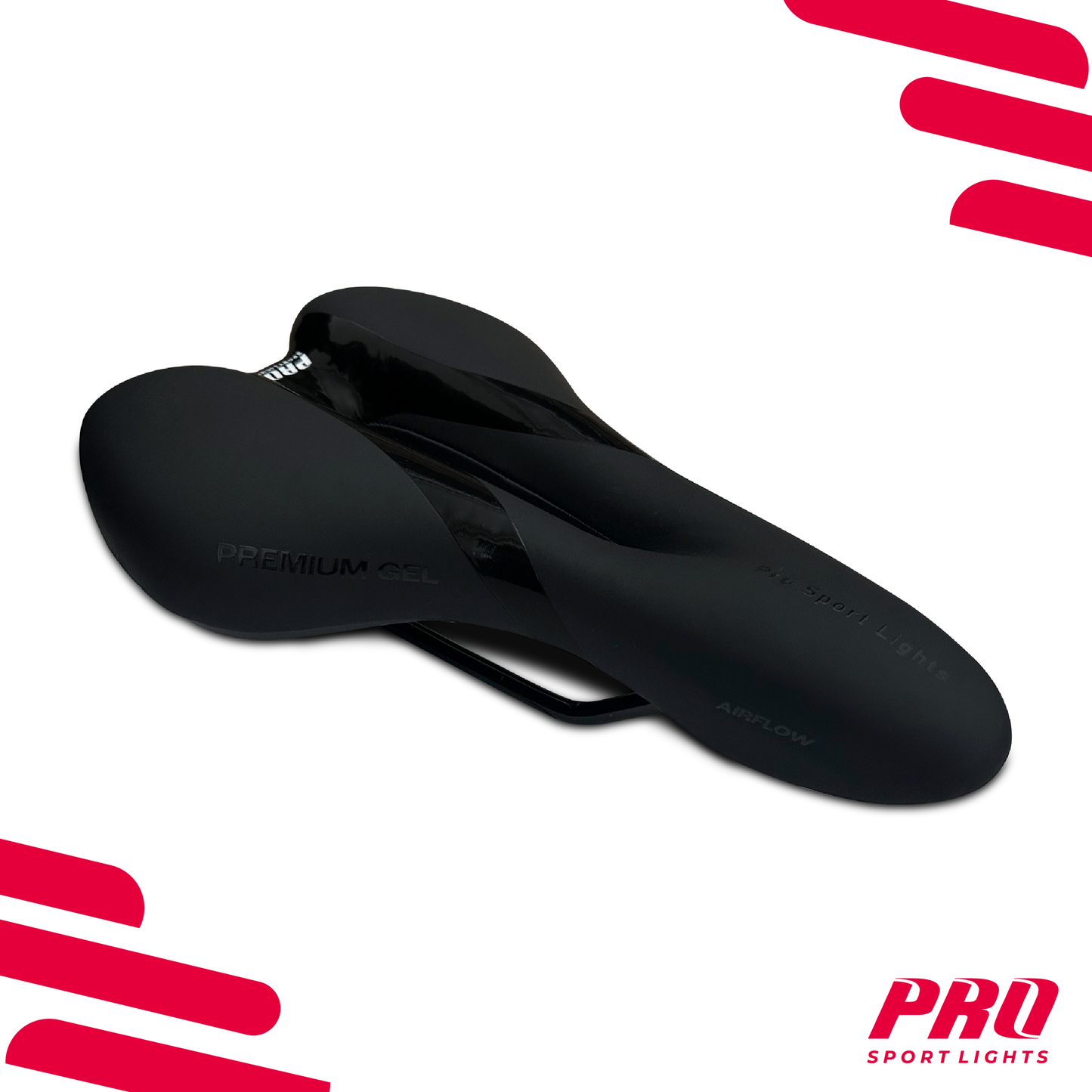 Fietszadel Royal Gel Comfort Dames Heren - Zwart - Selle Premium Unisex Kopen Online