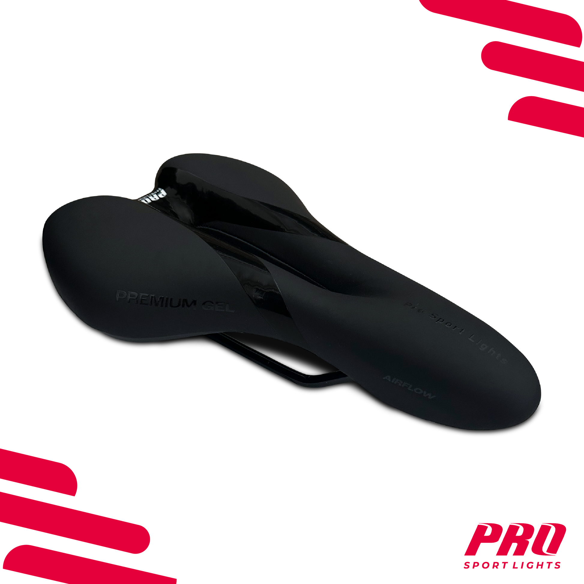 Fietszadel Royal Gel Comfort Dames Heren - Zwart - Selle Premium Unisex Kopen Online
