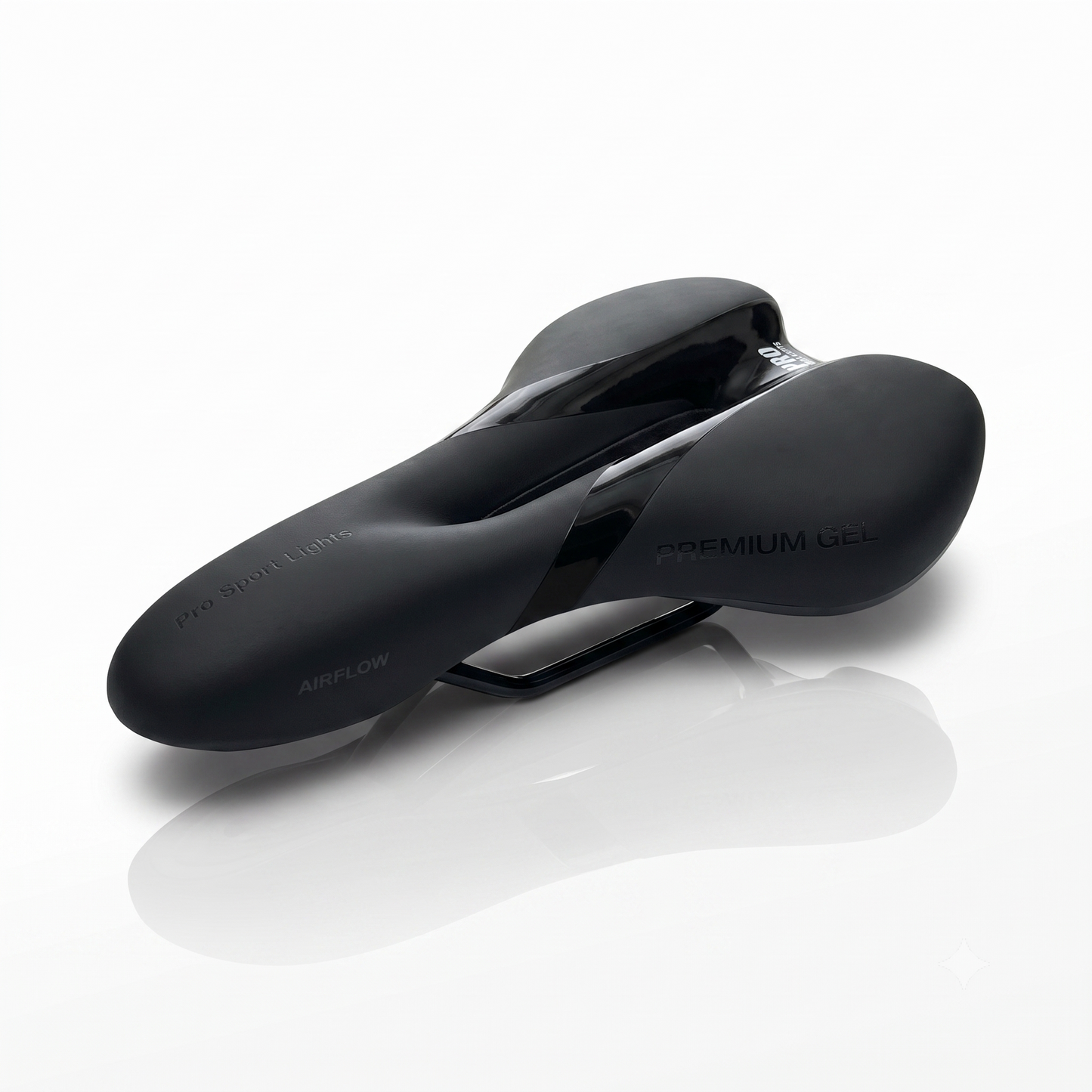 Fietszadel Royal Gel Comfort Dames Heren - Zwart - Selle Premium Unisex Kopen Online