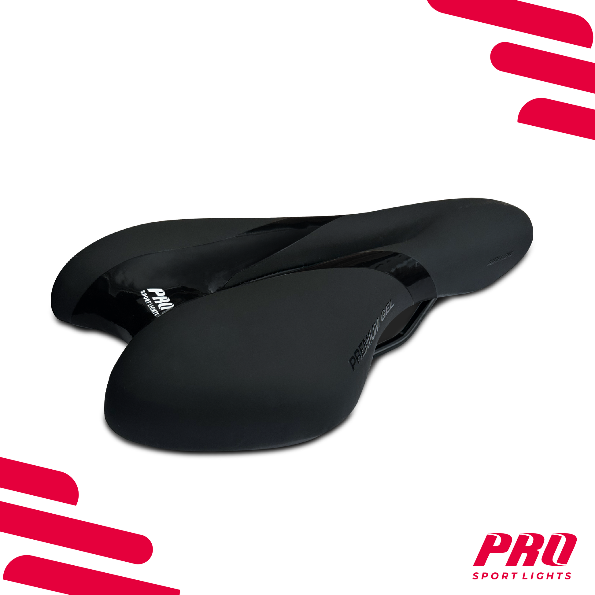 Fietszadel Royal Gel Comfort Dames Heren - Zwart - Selle Premium Unisex Kopen Online