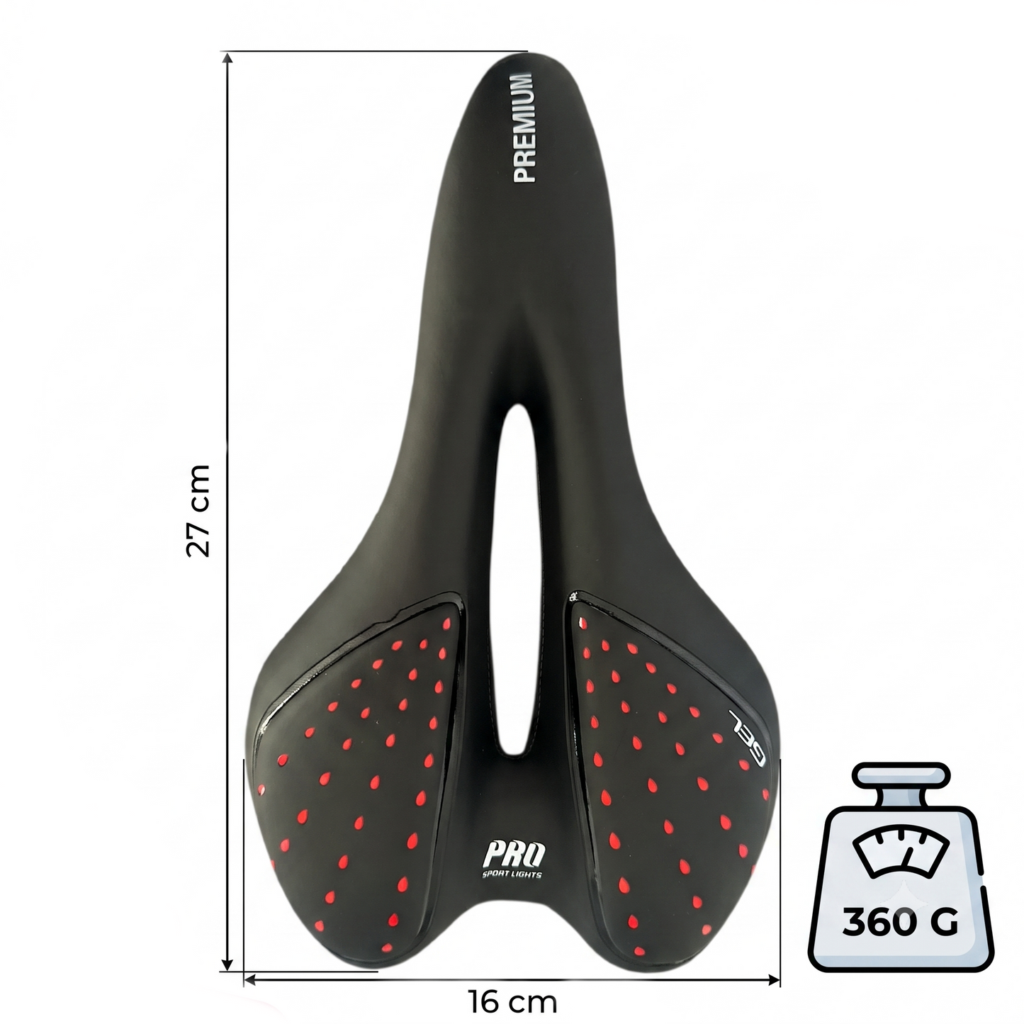 Fietszadel Unisex Pro Racefiets MTB Dames Heren Fiets Selle Premium Zadel Royal Kopen Online