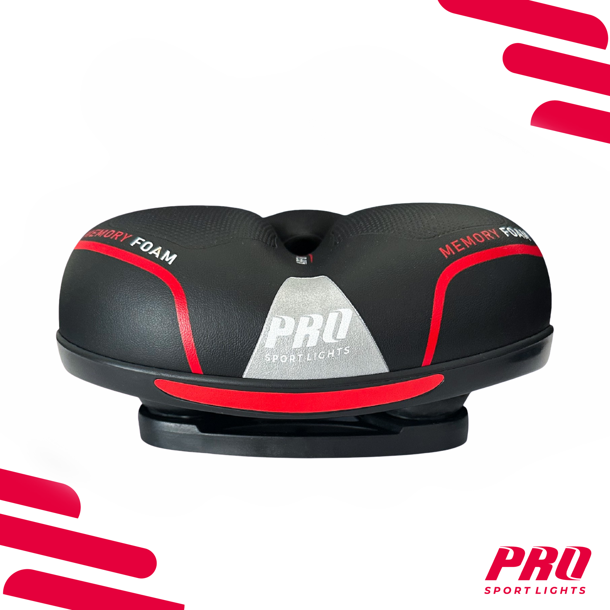 Fietszadel Unisex Selle Fiets Memory Foam Comfort Royal Zadel Dames Heren - Zwart Kopen Online