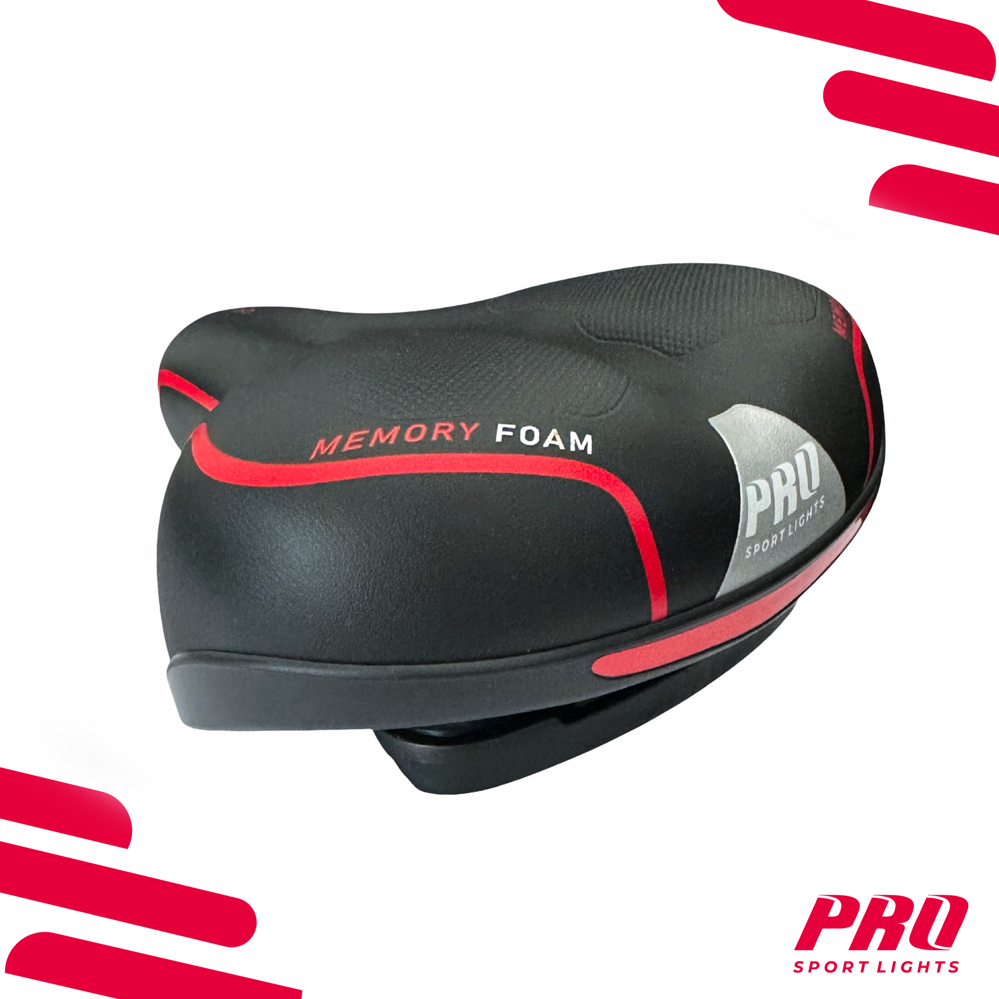 Fietszadel Unisex Selle Fiets Memory Foam Comfort Royal Zadel Dames Heren - Zwart Kopen Online