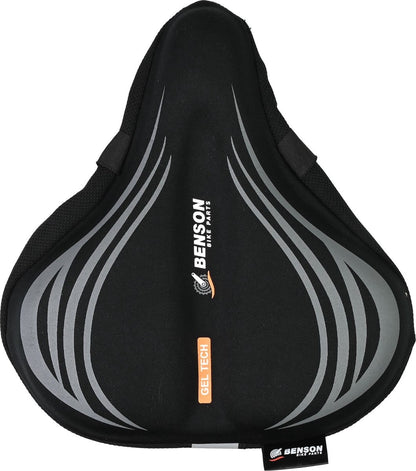 Benson Gel Tech -satulansuoja – musta, 300 × 280 mm