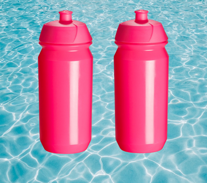 2 Pro Sport Lights -juomapulloa 500 ml – kirkkaanpinkki