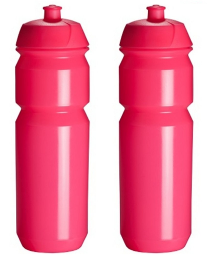 2 Pro Sport Lights -juomapulloa 750 ml – kirkkaanpinkki