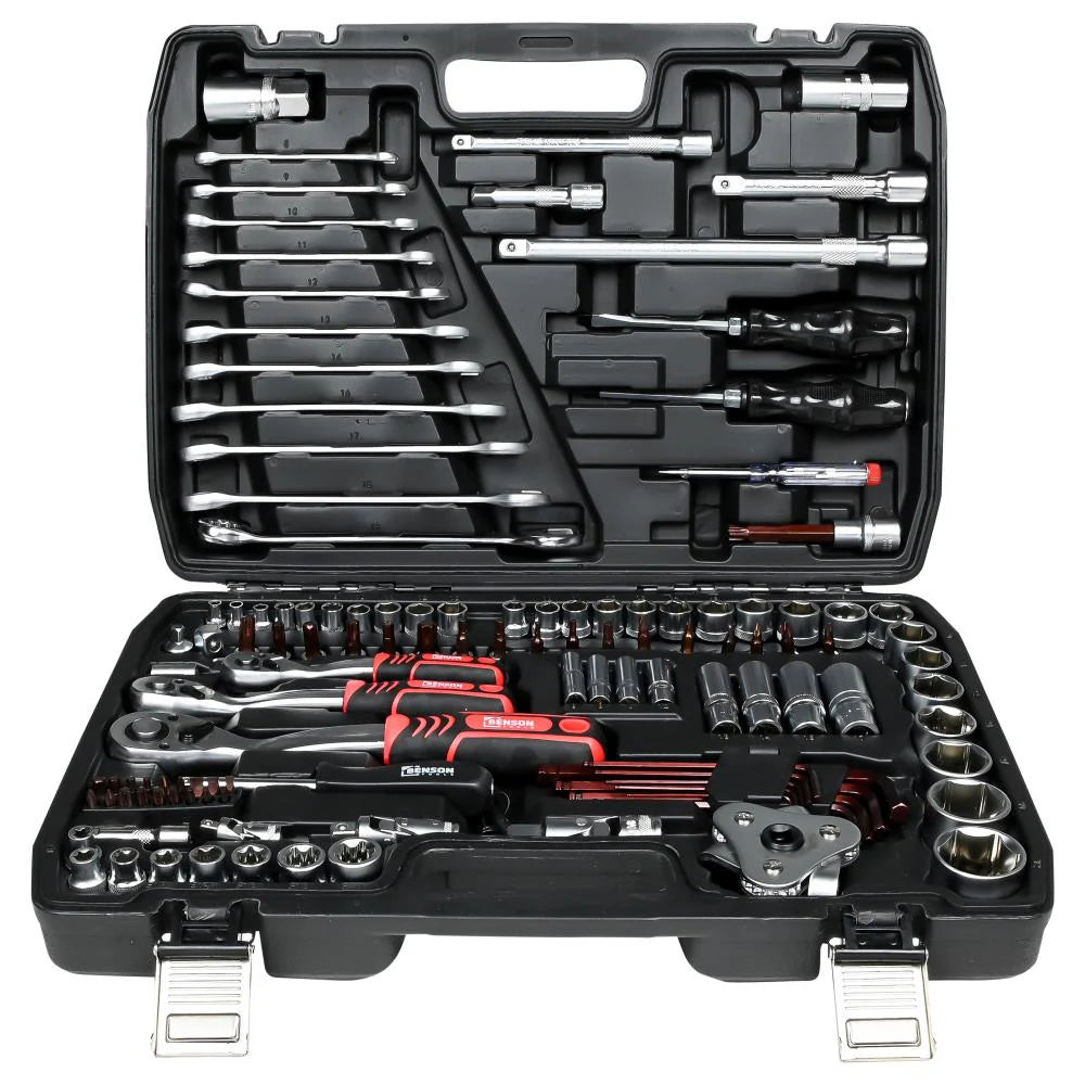 Gereedschapset 121-delig doppenset fietsgereedschap Momentsleutelset Kopen Online