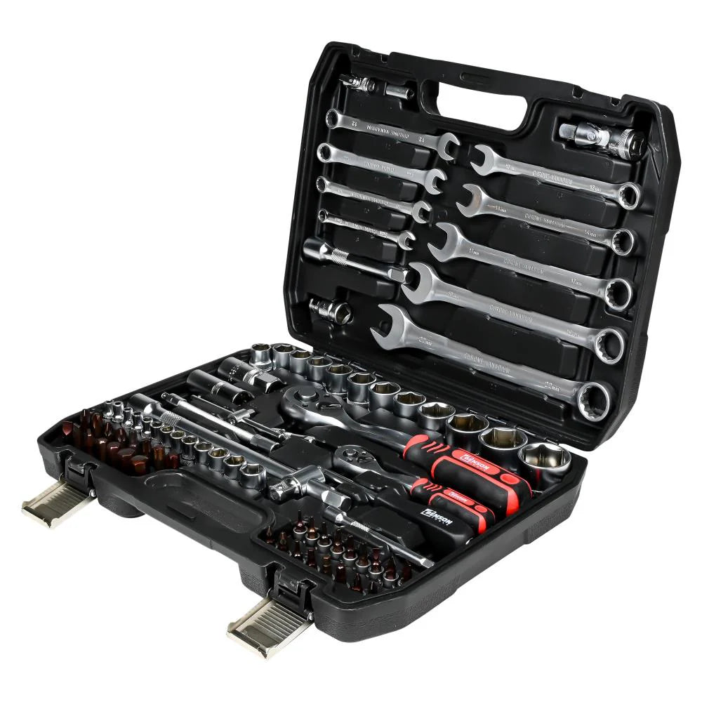 Gereedschapskoffer 82-delig Complete Gereedschapset Fiets Doppenset Kopen Online